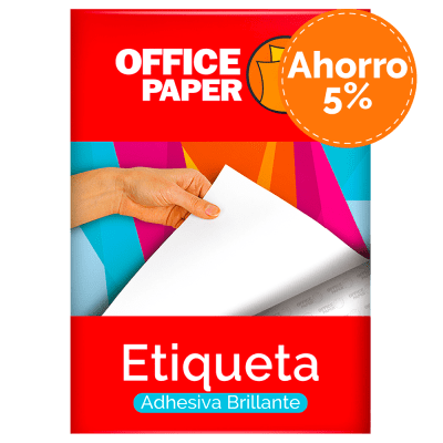 Etiqueta Brillante Por 3 Paq.