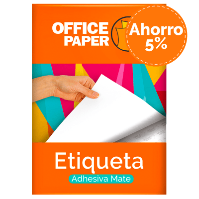 Etiqueta Mate Por 3 Paq.