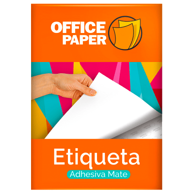 Etiqueta Mate 100 Hojas A4
