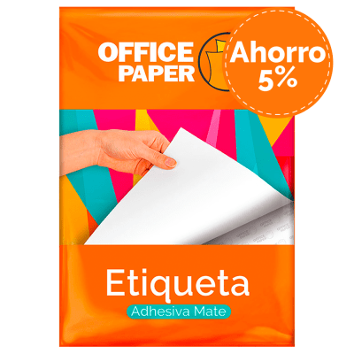 Etiqueta Mate Por 6 Paq.
