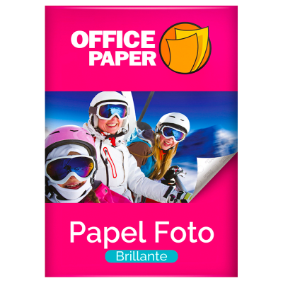 Papel Foto Brillante 100 Hojas A41
