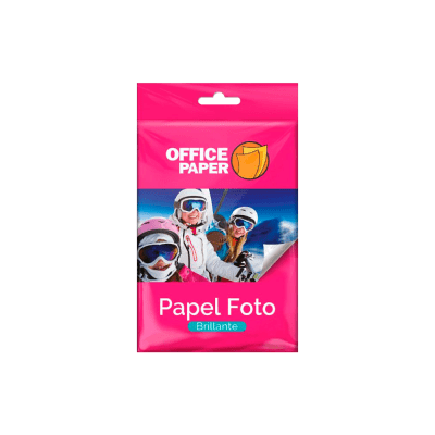 Papel Foto Brillante 50 Hojas Jumbo
