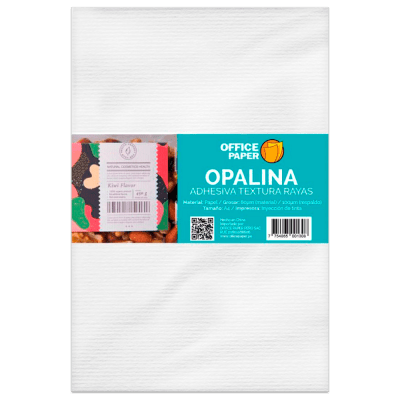 Opalina Adhesiva Rayas 05 Hojas A4