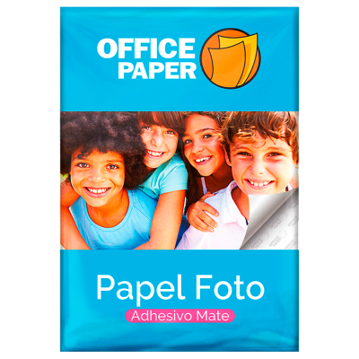 Papel Foto Adhesivo Mate 20 Hojas A4