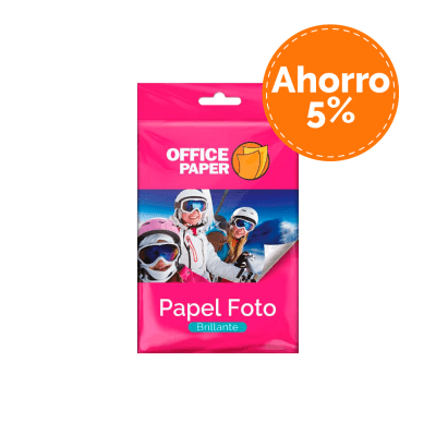 Papel Foto Brillante Jumbo Por 6 Paqtes