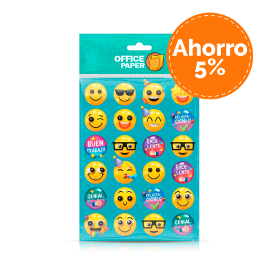 Stickers Caritas Por 6 Paq.1