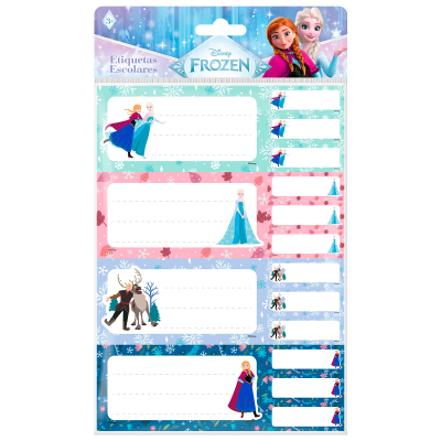 Etiquetas Escolares Frozen