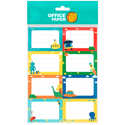 Etiquetas Escolares Niños Inicial1