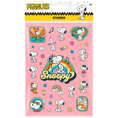 Stickers Peanuts Groovy Vibes1