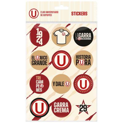 Stickers Universitario de Deportes1