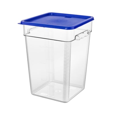 Contenedor Cuadrado Policarbonato 22L con Tapa