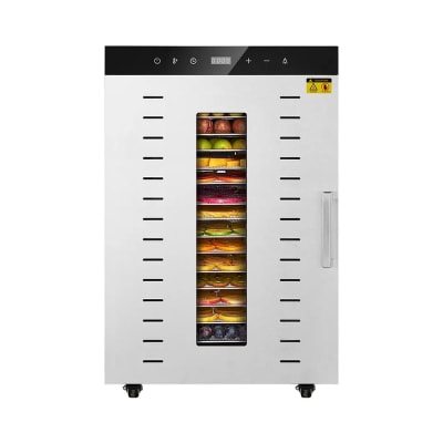 Deshidratador de Alimentos Acero Inoxidable 16 Bandejas