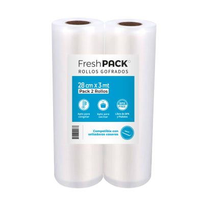 Pack 2 Rollos Gofrados 28 cm x 3 m