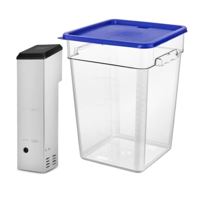 Pack Sous Vide SV22 + Contenedor Policarbonato 22L Con Tapa1