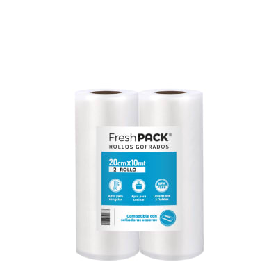 PACK 2 ROLLOS GOFRADOS 20 CM X 10 MTS