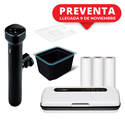 PACK SOUS VIDE SV15 BLACK COMPLETE + SV1001