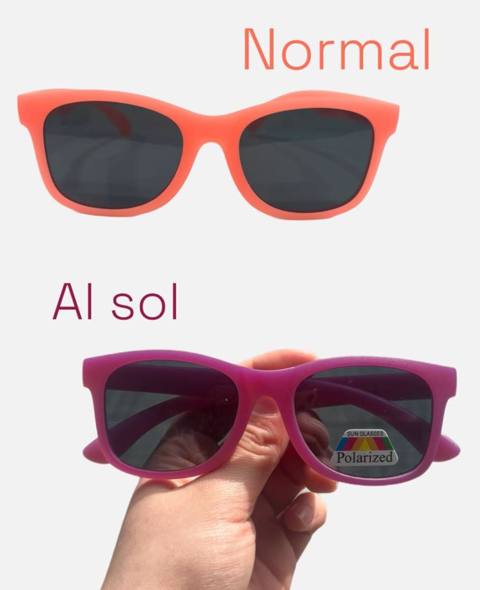 Lente de Sol fotocromáticas 4 a 6 años1