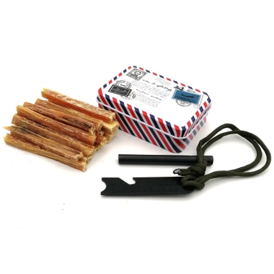 PEDERNAL + MADERA + TORNIQUETE + CAJA METAL.1