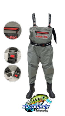 KAZE-RIG Wader Respirable YON-KAWA  4 CAPAS1