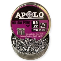 APOLO HOLLOW POINT 250/U - Expansivo