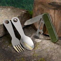 Set De Cubiertos Para Camping