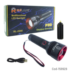 Linterna LED P90 De Aluminio Laser Blanca Marca RUILANG