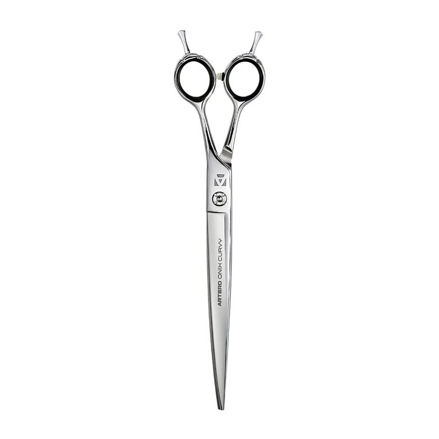 ARTERO TIJERAS SATIN 65 CURVY (NDR) – Haarschneideschere, Gebogene Klingen