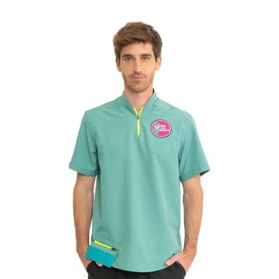 HELSINKI - Casaca Unisex Turquesa1