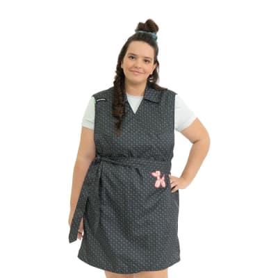 MARSELLA Vestido Delantal estampado