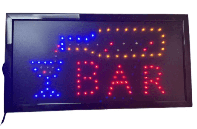 LETRERO LED 25 x 48 BAR1