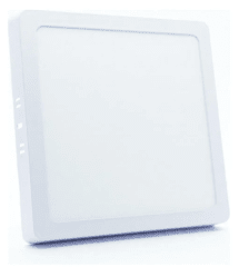 FOCO INTERIOR SOBREPUESTO CUADRADO 12W