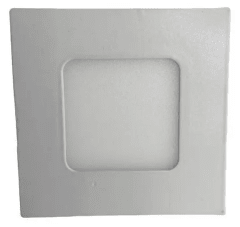 FOCO INTERIOR EMBUTIDO CUADRADO 3W