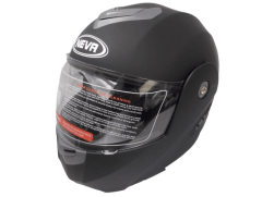CASCO MOTO ABATIBLE NEGRO EM-307