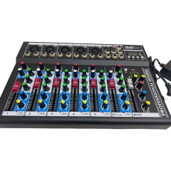 Consola Mix De Musica Con 7 Canales