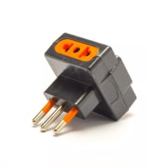 Adaptador Enchufe Triple 3 Patas Rio X 2