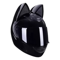 Casco De Moto Con Orejas