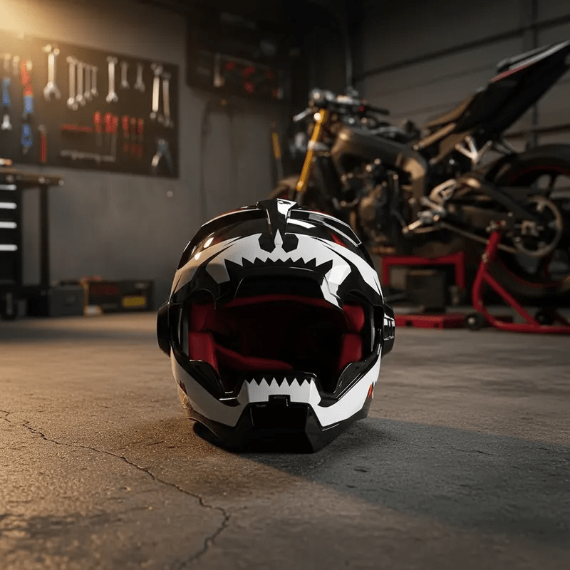 CASCO MOTO  IRONMAN EM-242 L7