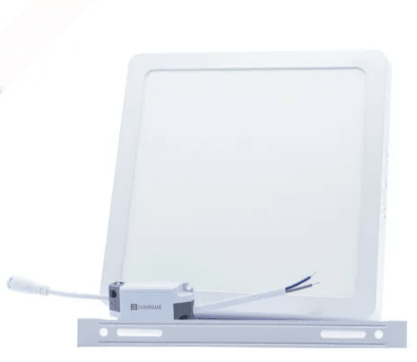 FOCO INTERIOR SOBREPUESTO CUADRADO 12W2