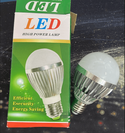 AMPOLLETA LED ALUMINIO 9W3