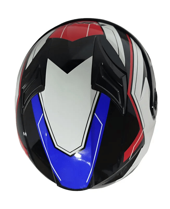 CASCO MOTO CERRADO DISEÑO DIENTES SKU8813