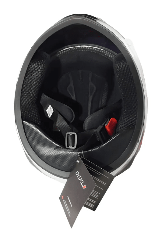 CASCO MOTO CERRADO DISEÑO DIENTES SKU8811