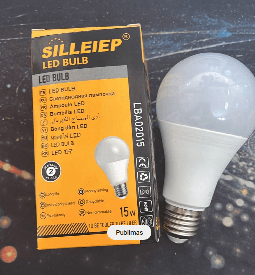 AMPOLLETA LED 15 WATTS EM-2143