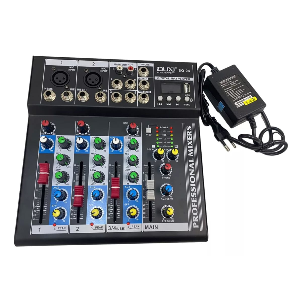 Consola Mix De Musica De 4 Canales 0