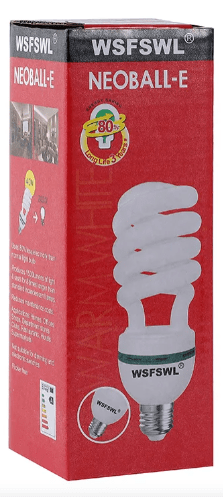AMPOLLETA LED LUZ NEGRA ESPIRAL 36 W1