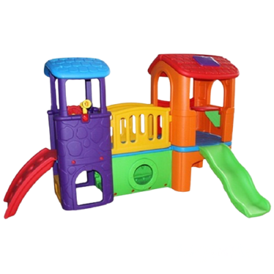 Estación de Juegos Casa Club Colorida