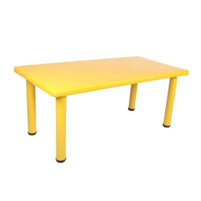Mesa Infantil Amarilla1