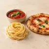 Pastas, salsas y pizzas