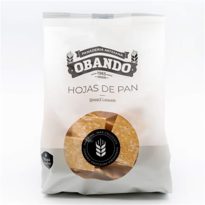 Hojas de pan crujiente Obando España 150 grs