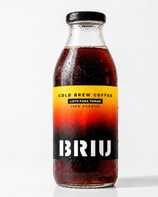 Cold brew de café de especialidad listo para tomar  250 ml. Briu