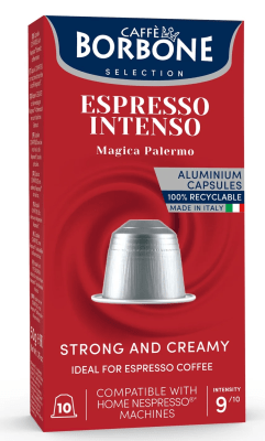Café Borbone Espresso Intenso 10 Cápsulas para Nespresso